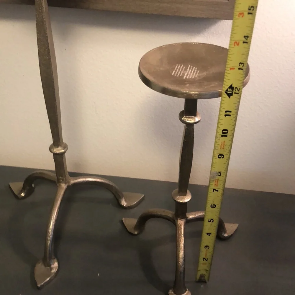 West Elm candle sticks